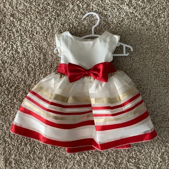 Rare Editions Baby Girl Christmas Dress